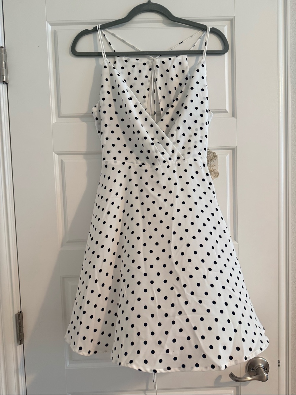NWT Altard State size M Polka Dot A-Line Sundress with Spaghetti Straps